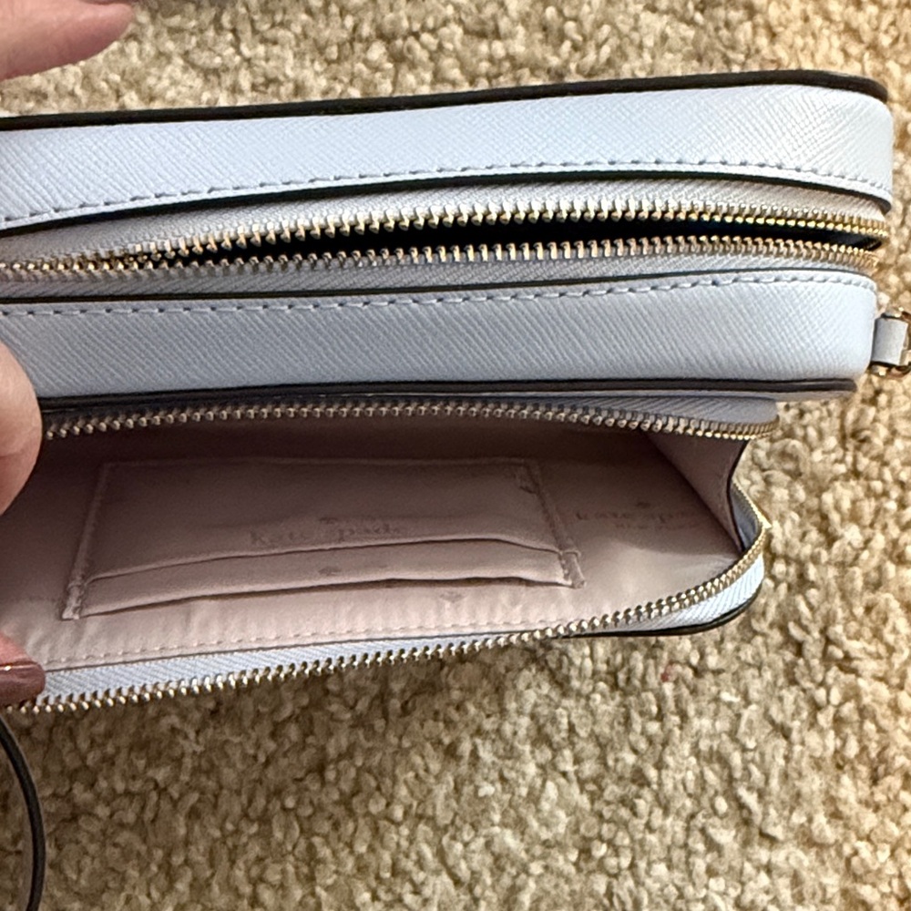 kate spade Light Blue Crossbody with Gold Hardware - Picture 3 of 3